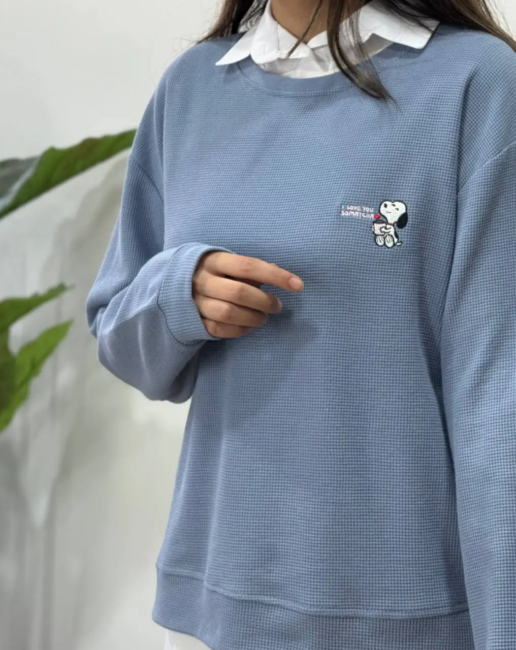 دورس زنانه گلدوزی Snoopy